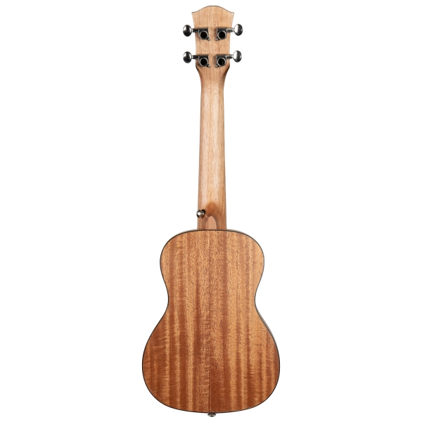 Cascha Solid Top Konzert-Ukulele Bundle -  massive fichtendecke - inkl. Gigbag, 3 Plektren, Stimmgerät und Lernheft